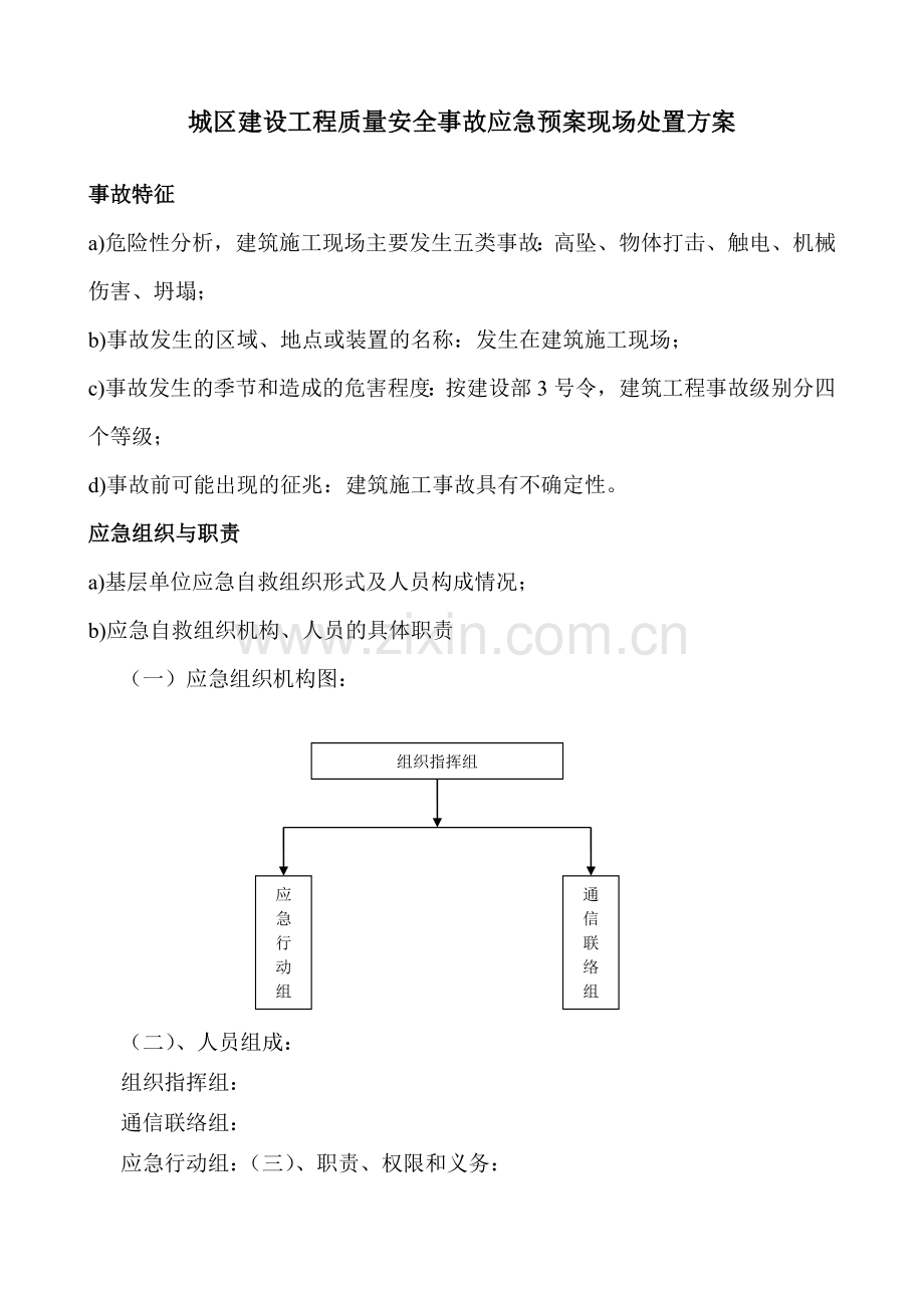 应急预案现场处置方案.doc_第1页