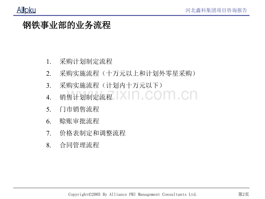 领先咨询之XX集团主要业务流程.pptx_第2页