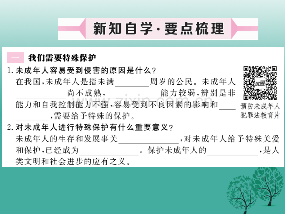 学练优秋季版七级道德与法治下册法律为我们护航新人教版.pptx_第1页