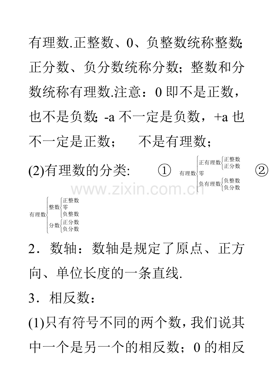 2013人教版初中数学知识点总结大全经典版独家大揭秘.doc_第2页