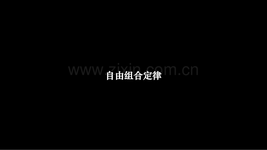 180917高三生物自由组合定律.pptx_第1页