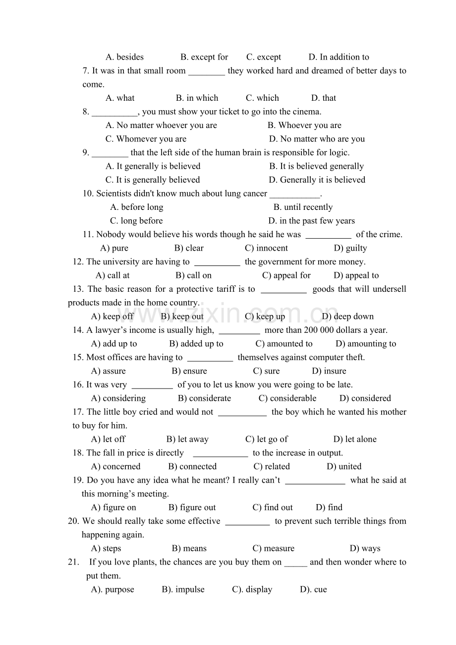 大学英语精读2试卷1.doc_第2页