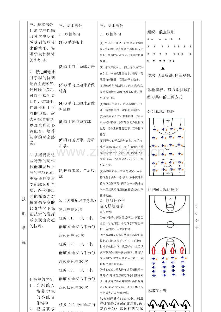 七年级篮球行进间运球教案.doc_第3页