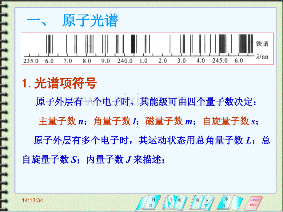 光分析法导论--原子光谱与分子光谱.pptx_第1页