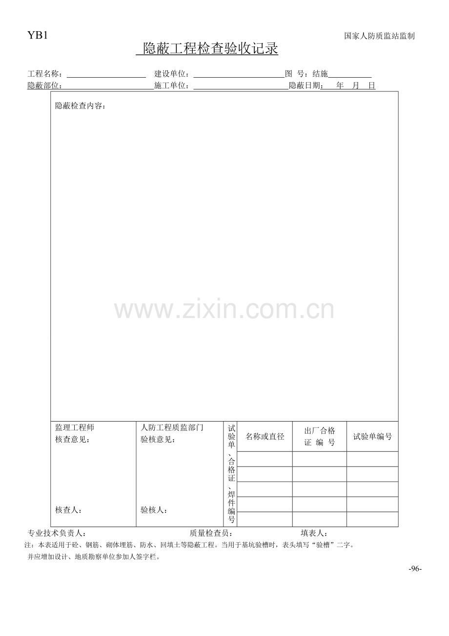 人防隐蔽工程检查验收记录.doc_第2页