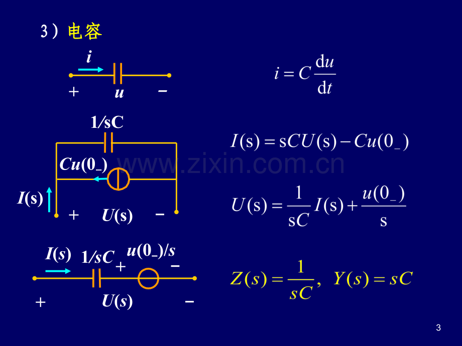 运算电路-应用拉普拉斯变换法分析线性电路.pptx_第3页