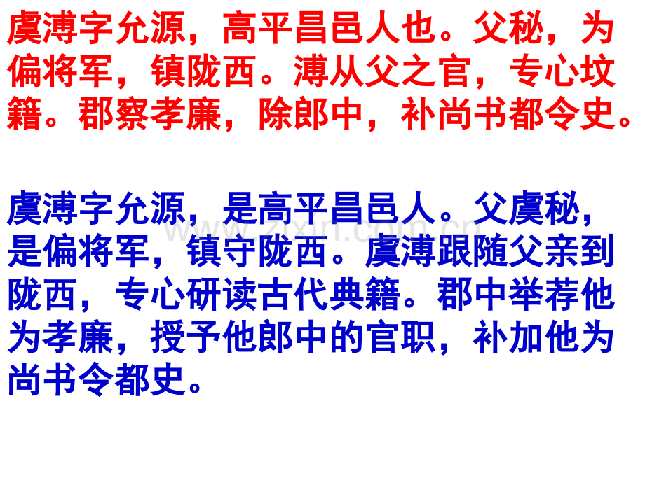 高三第二次测试(11月8日)虞溥传.pptx_第3页