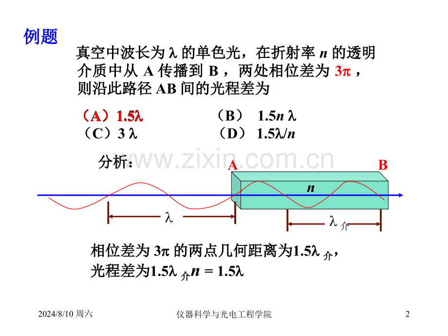 光波干涉条件和杨氏干涉实验.pptx_第2页