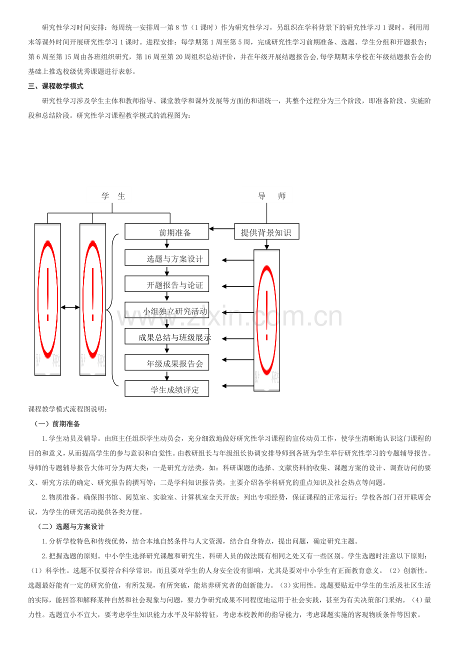 工作计划成都铁中普通高中学生研究性学习课程实施方案.doc_第2页