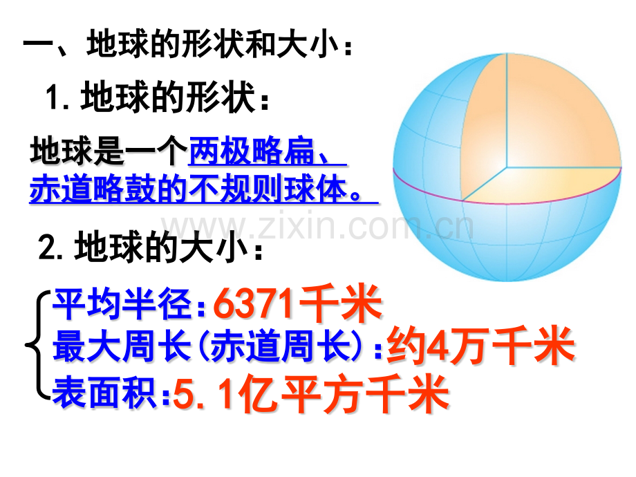 高中地理整理地球和地球仪.pptx_第2页