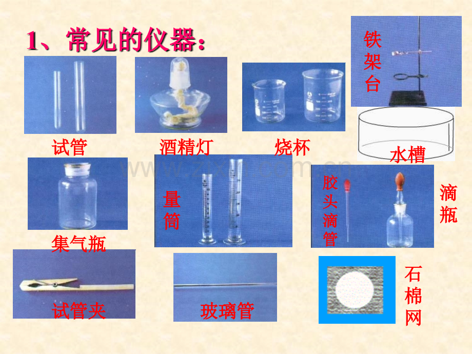 初中化学常用仪器的分类及使用.pptx_第2页