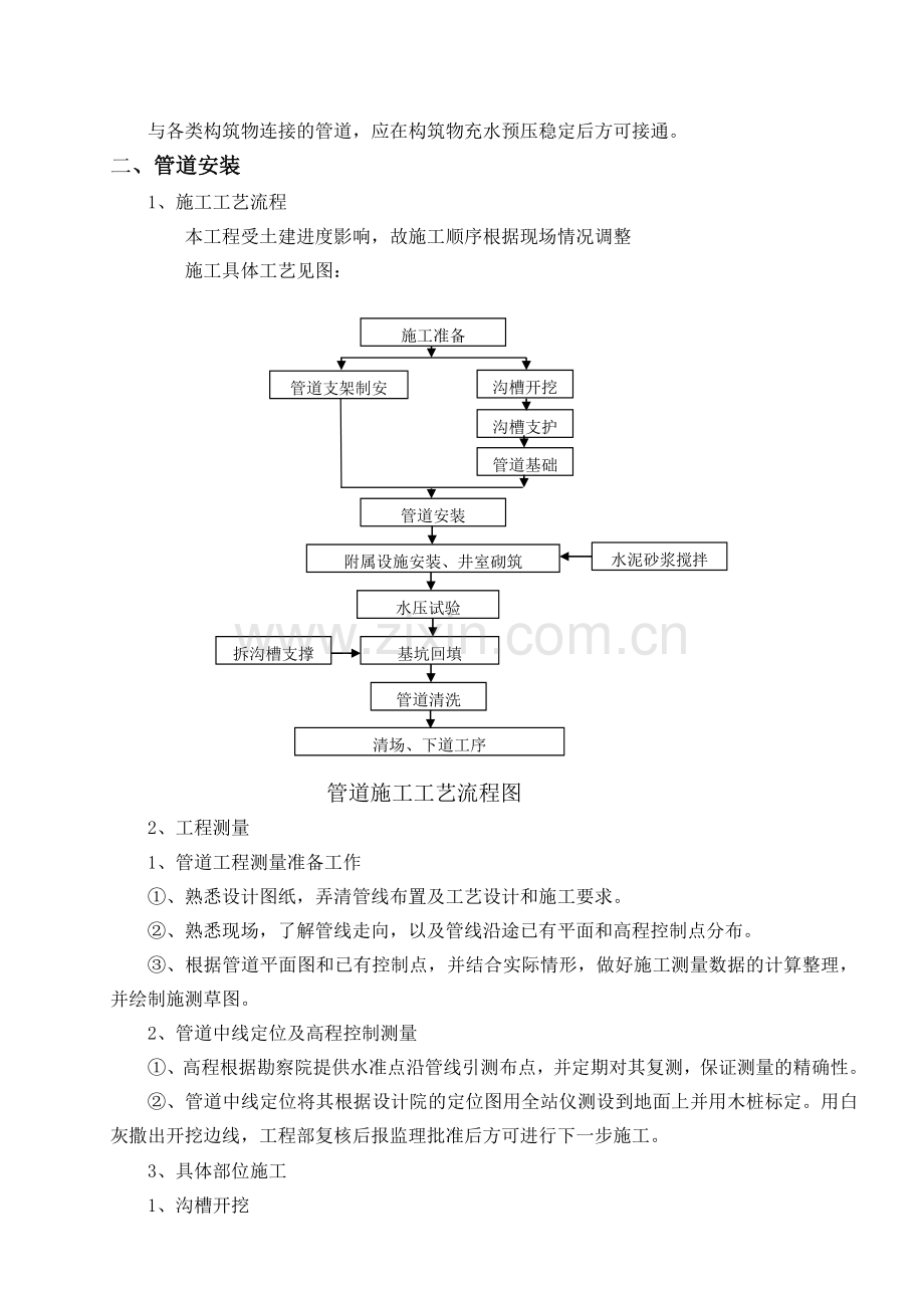 水厂管道施工方案要点.doc_第3页