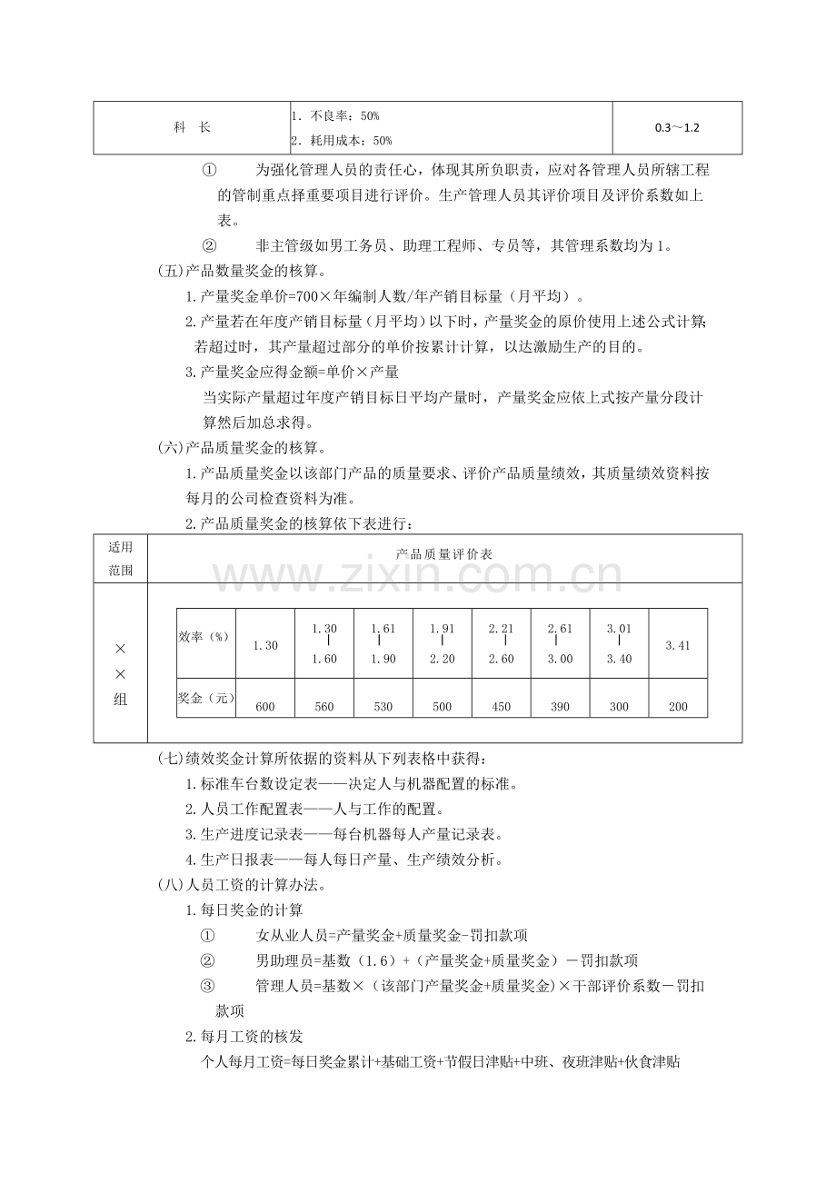 附1个人绩效奖金管理办法.doc_第2页