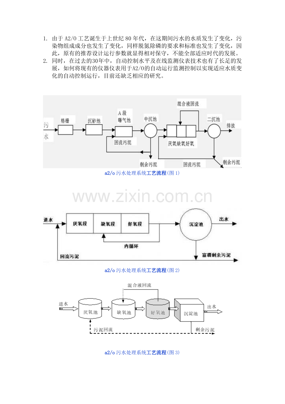 关于A2O工艺的简介.doc_第1页