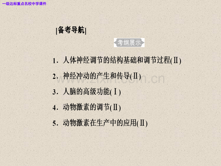 高三生物复习精讲精练之专题十三考点1人体神经调节的结构基础和调节过程.pptx_第2页