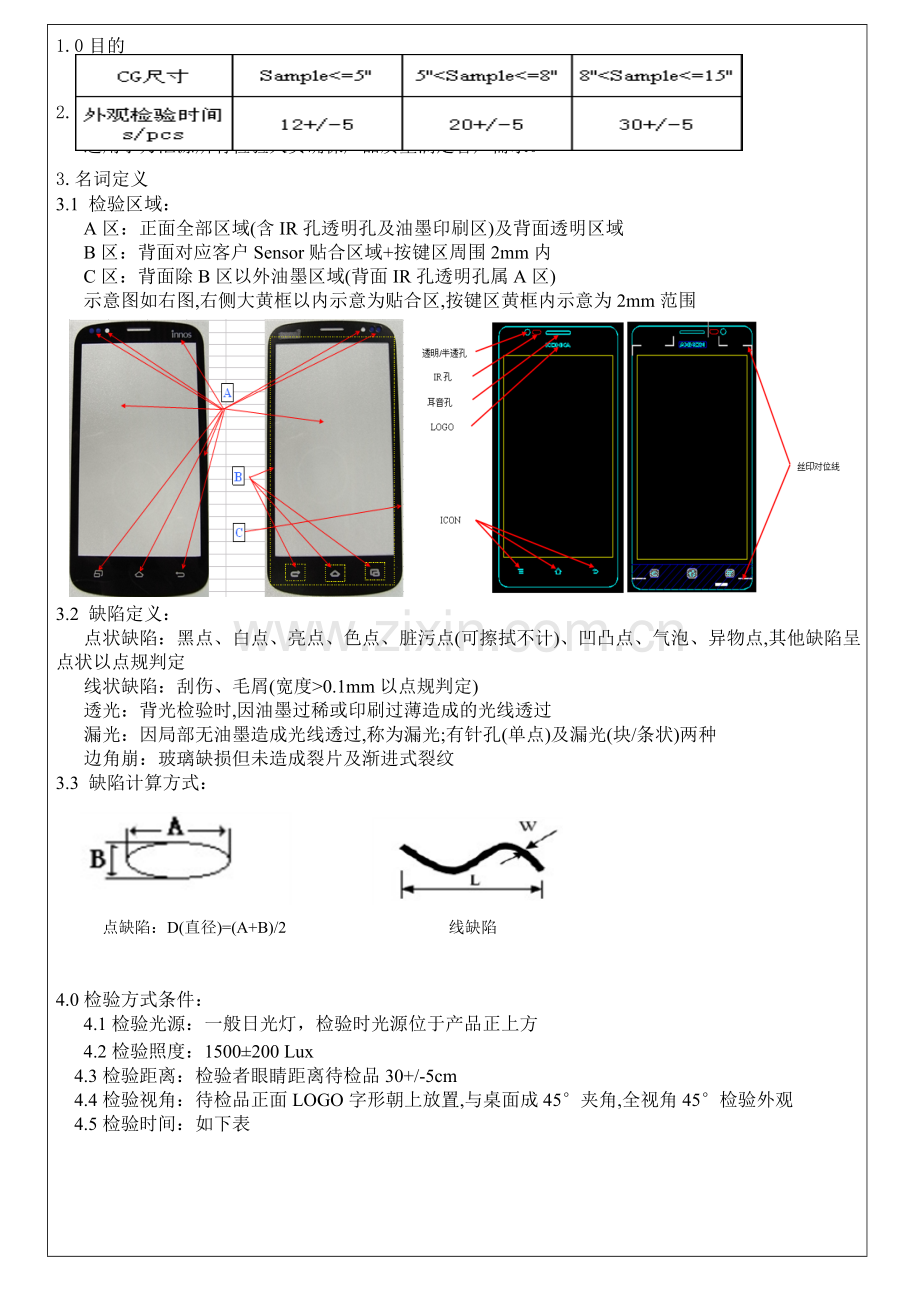 026玻璃盖板检验规范通用标准一.doc_第2页