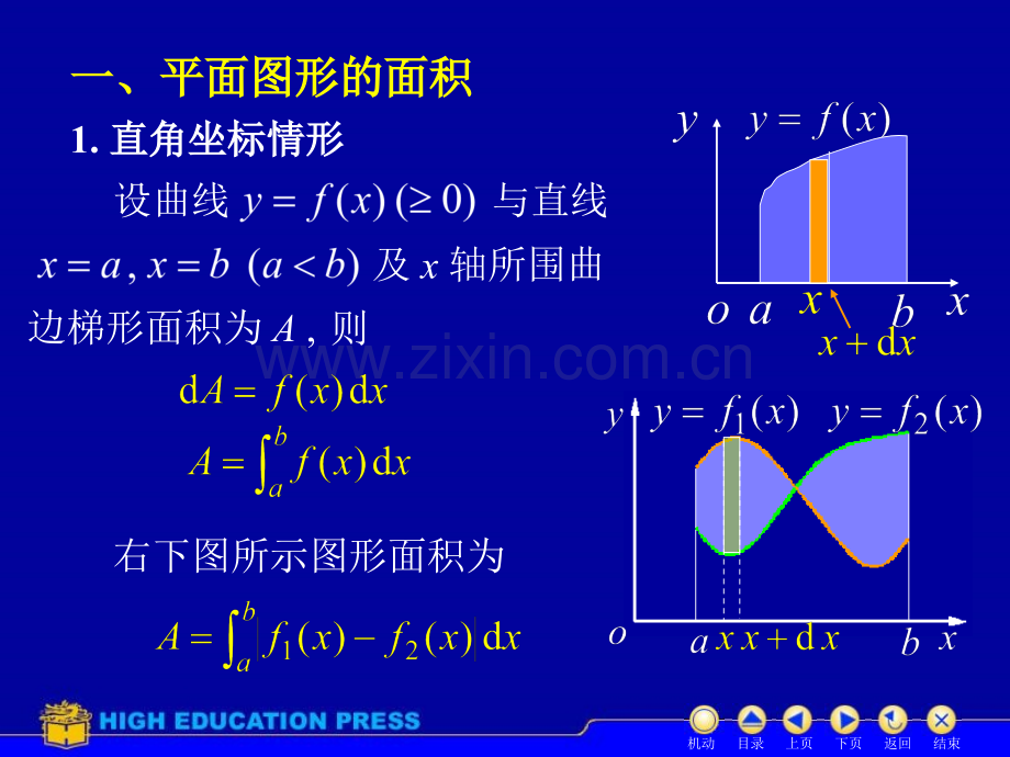 高等数学同济五版D62几何应用.pptx_第1页