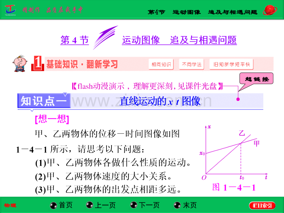 高中物理运动图像追及与相遇问题.pptx_第1页