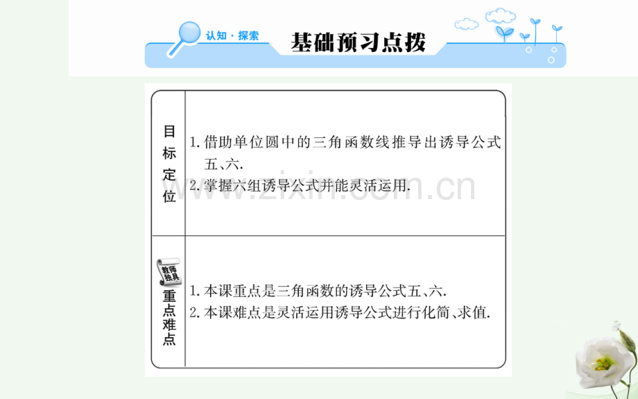 高中数学三角函数13三角函数诱导公式二新人教A版必修4.pptx_第2页