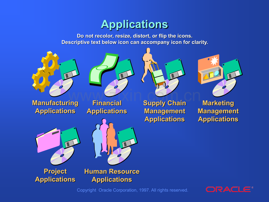 咨询公司模板素材ORACLE胶片图标库.pptx_第1页