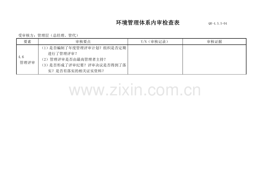 EMS内审检查表20163.doc_第2页