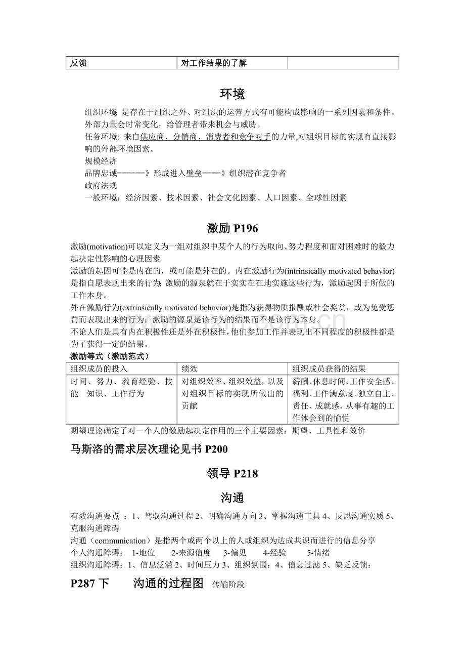 管理学基础知识点总结.doc_第3页