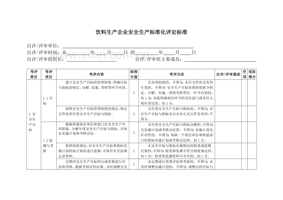 30饮料生产企业安全生产标准化评定标准.doc_第3页