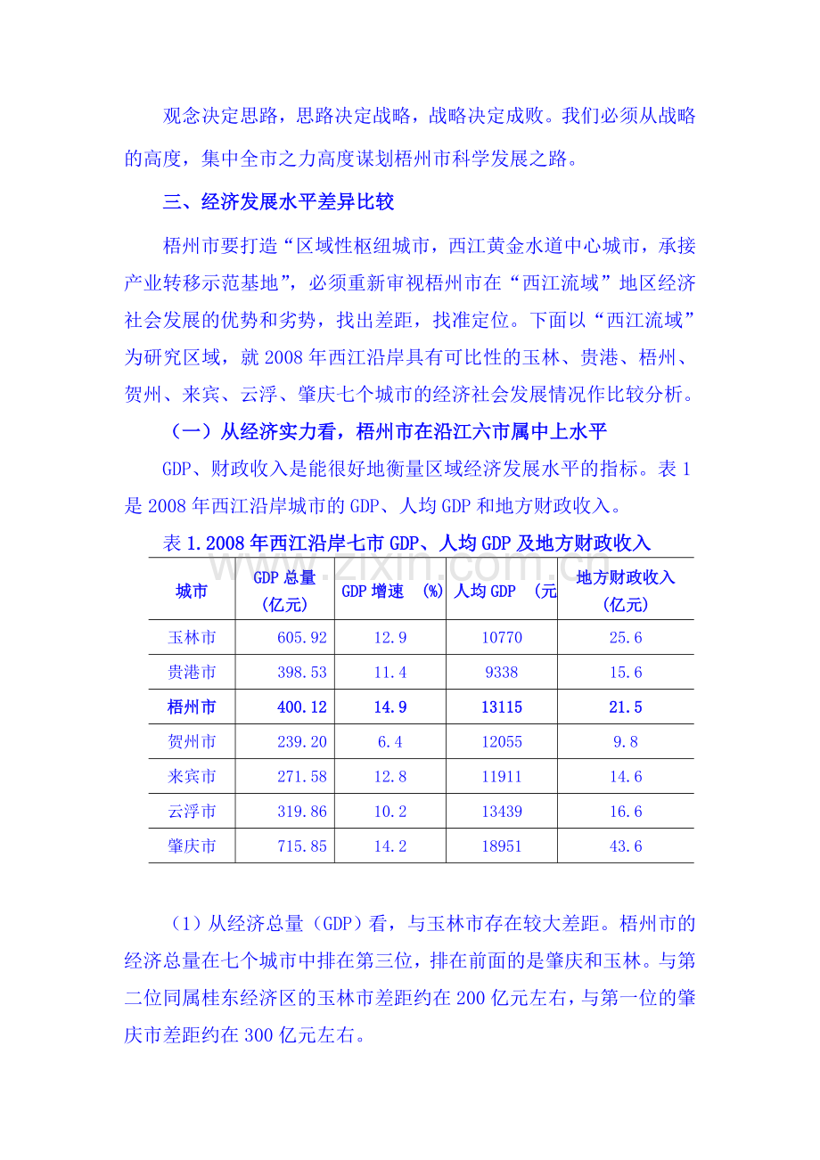 梧州市产业差异化发展战略研究杨登华.doc_第2页