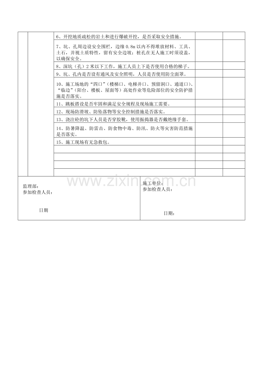 监理安全检查签证表.doc_第2页