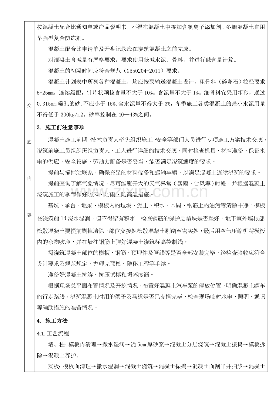 混凝土施工专项方案交底.doc_第3页