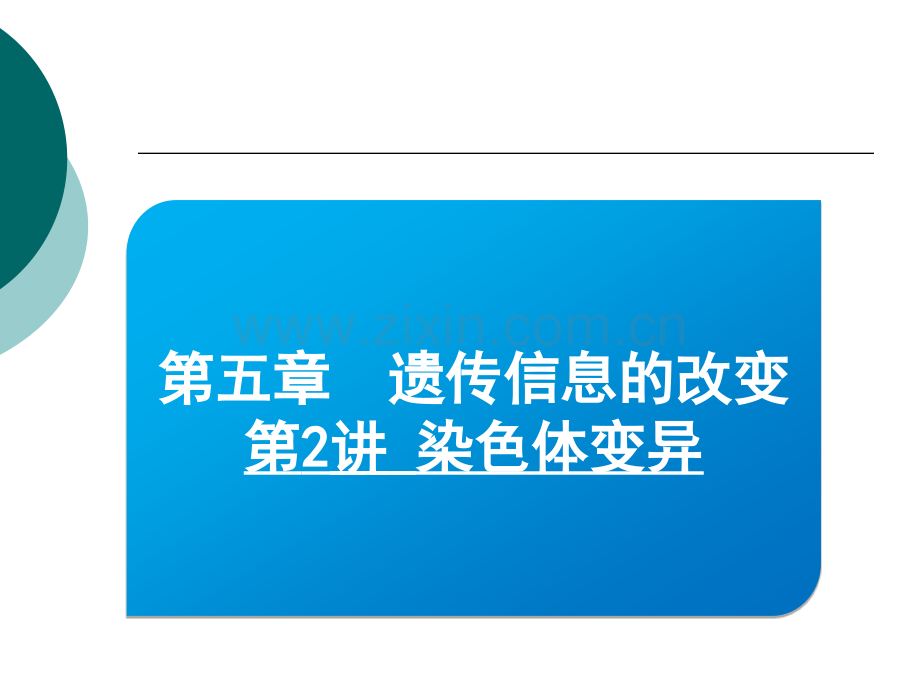 高三第一轮复习染色体变异.pptx_第2页