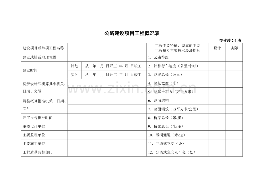 交通基本建设项目竣工决算审批表.doc_第2页