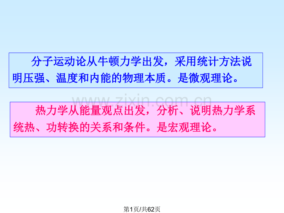 大学物理热力学基础1.pptx_第1页