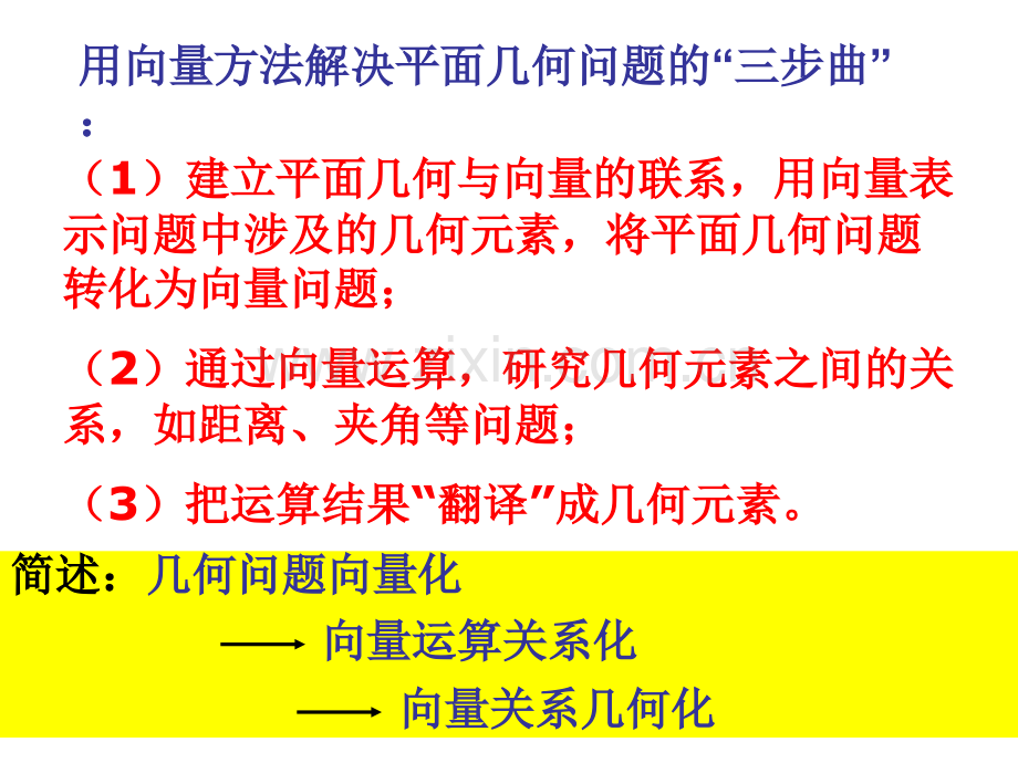 高一数学必修四-25平面向量应用举例.pptx_第3页