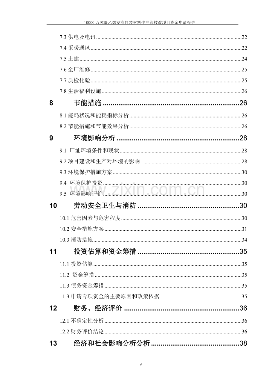 年产10000吨聚乙烯发泡包装材料生产线-建设可行性研究报告(优秀甲级报告).doc_第3页