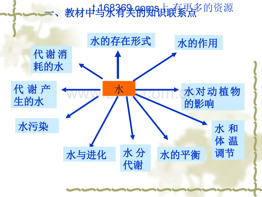 高三生物第二轮复习水和蛋白质专题设计.pptx_第3页