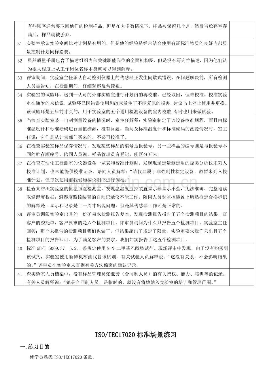 内审员培训练习题1汇编.doc_第3页