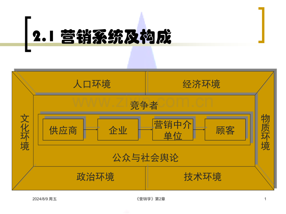 营销系统与营销环境分析.pptx_第1页