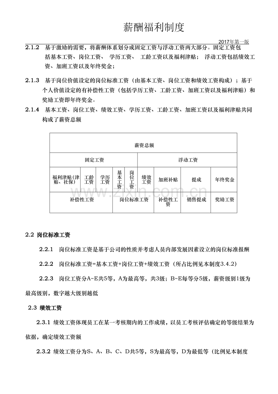 公司薪酬福利体系1.doc_第2页