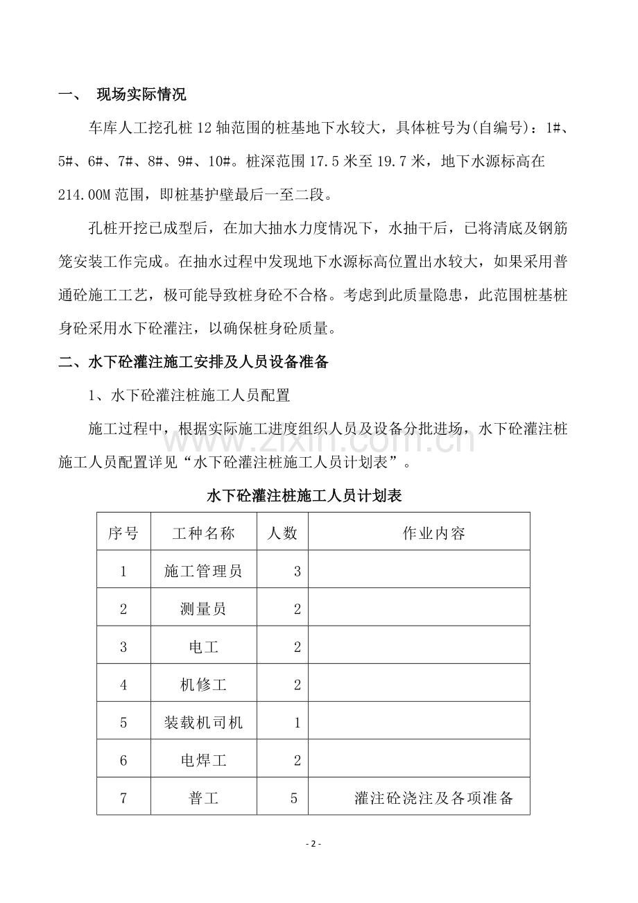 人工挖孔桩水下砼施工措施.doc_第2页