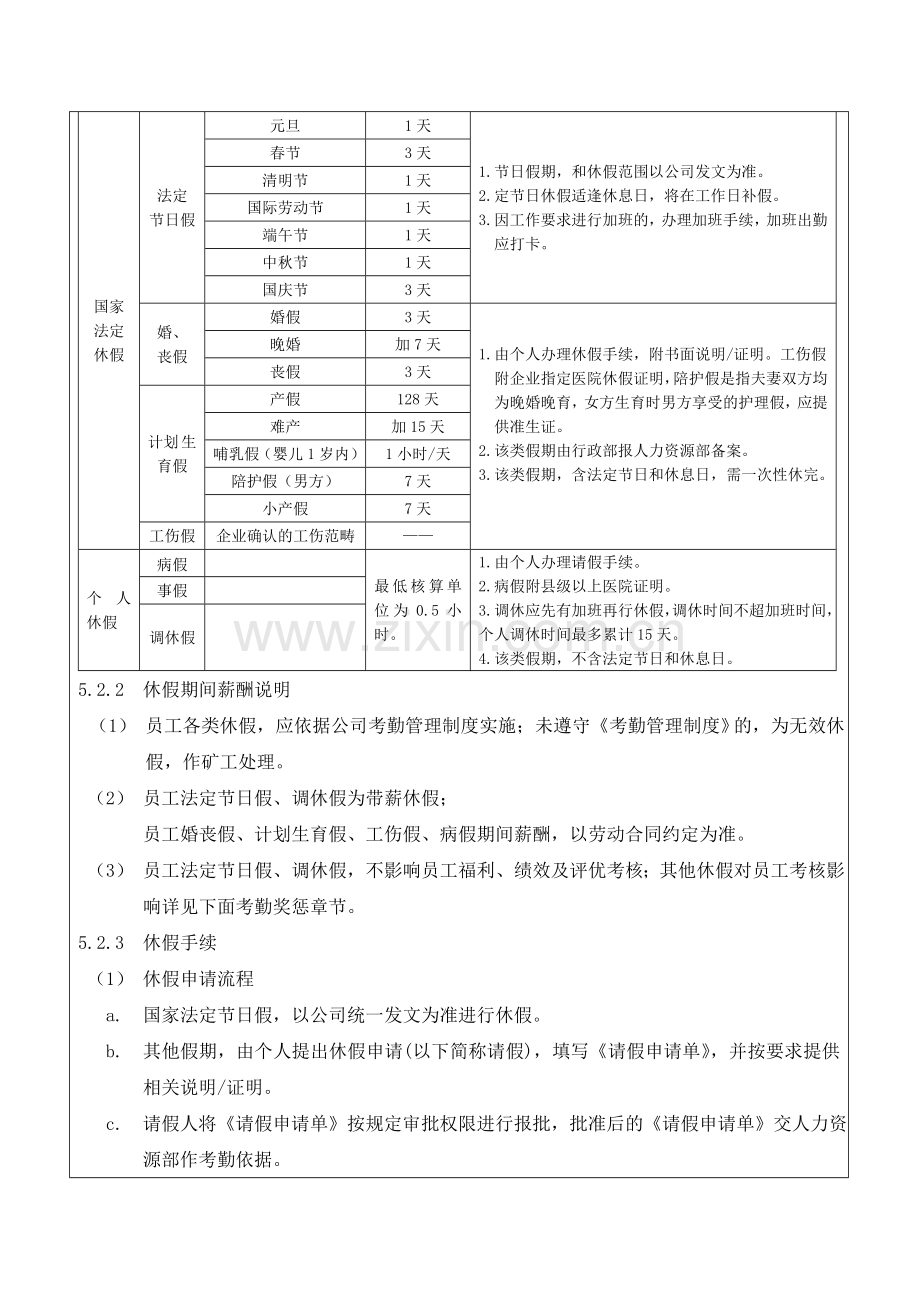 2017年考勤管理制度.doc_第2页