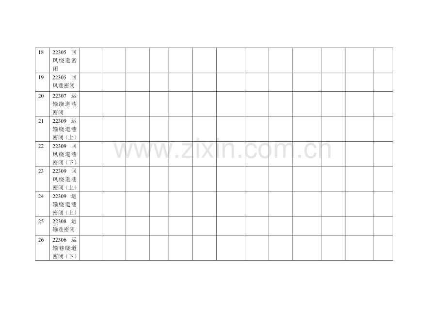 密闭墙检查记录及管理制度2.doc_第3页