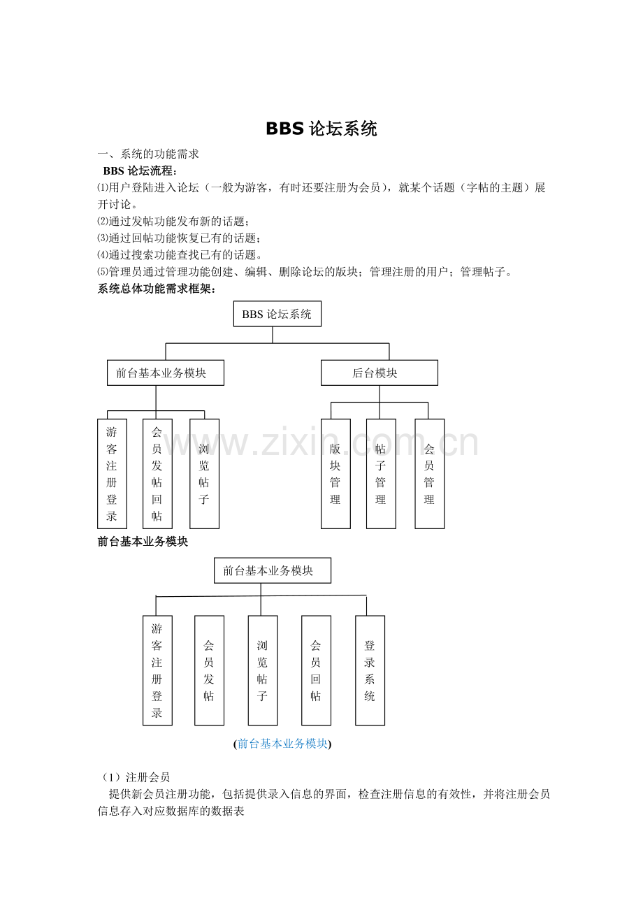 BBS论坛系统.doc_第2页