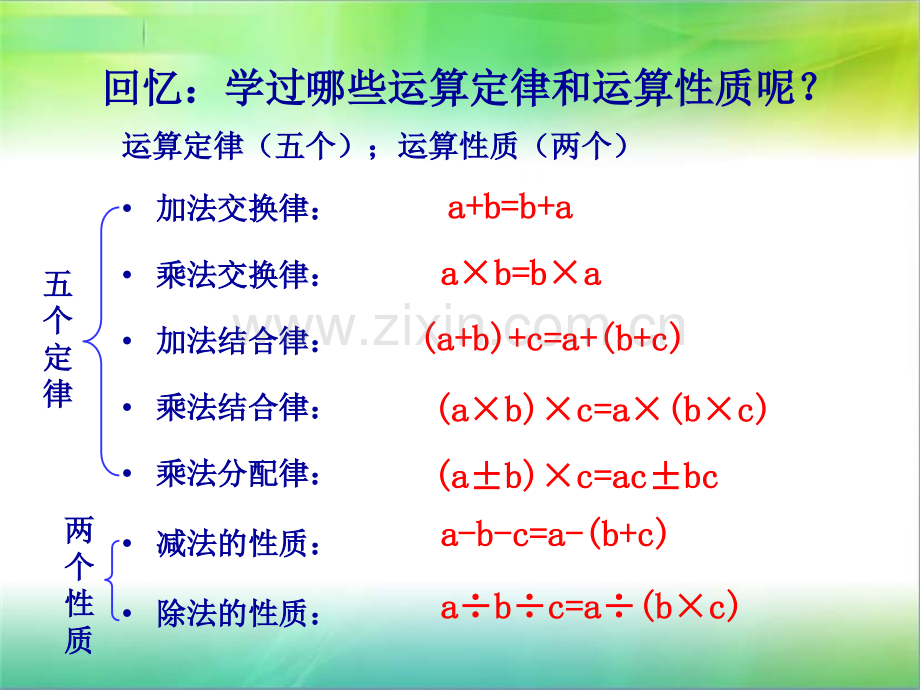 六年级简便运算运算定律.pptx_第3页