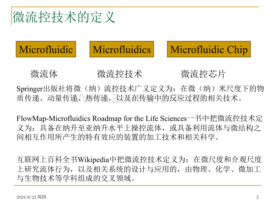 微流控芯片技术在环境领域的应用和展望.pptx_第2页