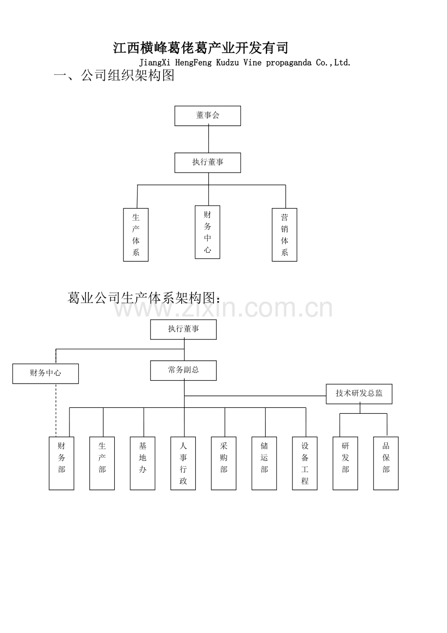 公司组织机构图及岗位职责.doc_第3页