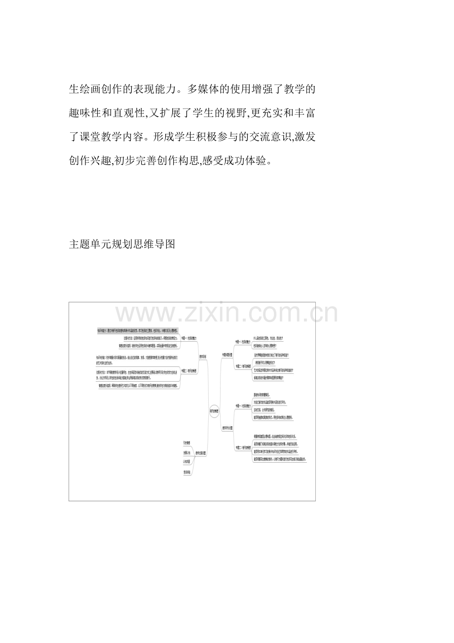 初中美术色彩的魅力单元教学设计以及思维导图.doc_第2页