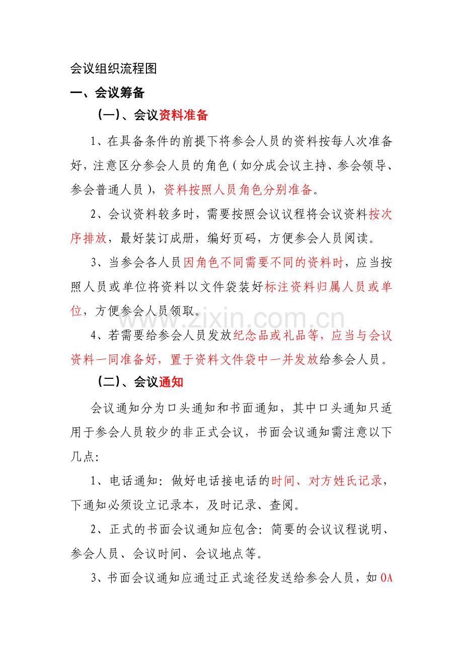 会议组织流程及注意事项.doc_第2页