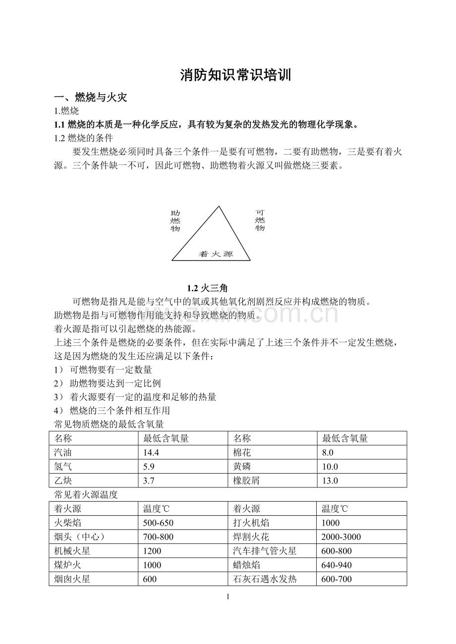 消防知识常识培训资料.doc_第1页