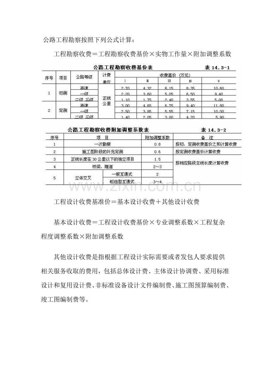 工程勘察设计费用计价标准.doc_第1页